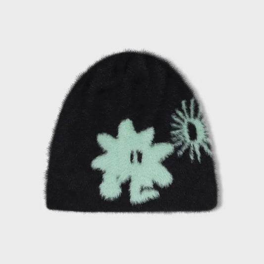 SUNLOVE Cali Shaggy Beanie Black