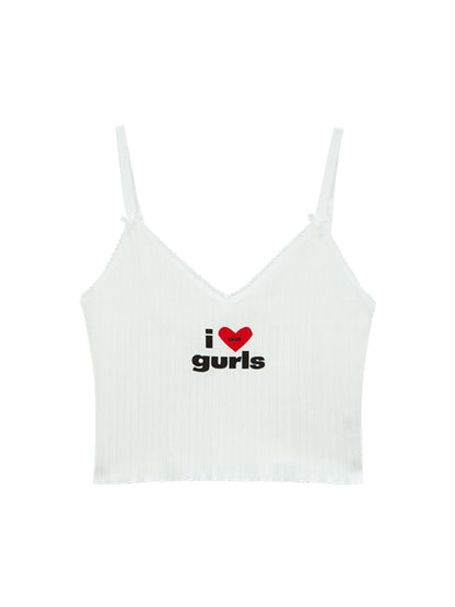 Calie Gurls Sleeveless - white