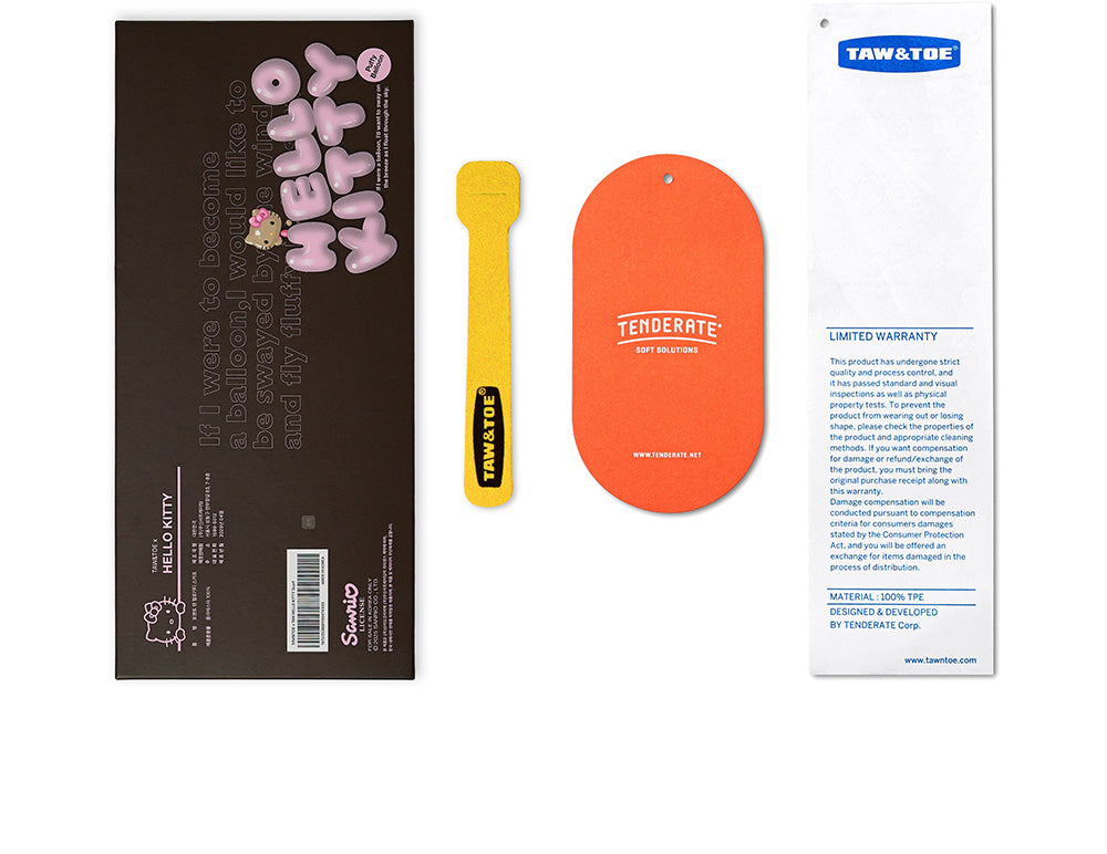 TAW&TOE Zerovity™ OG Tan Hello Kitty Scarf Set