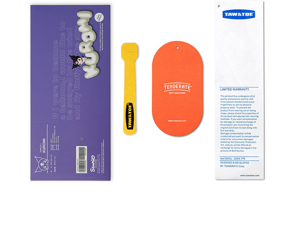 TAW&TOE Zerovity™ OG Kuromi Scarf Set