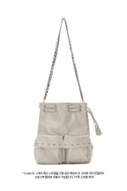 DEINET 5-WAY STUD POCKET MULTI BAG IN ASH BEIGE