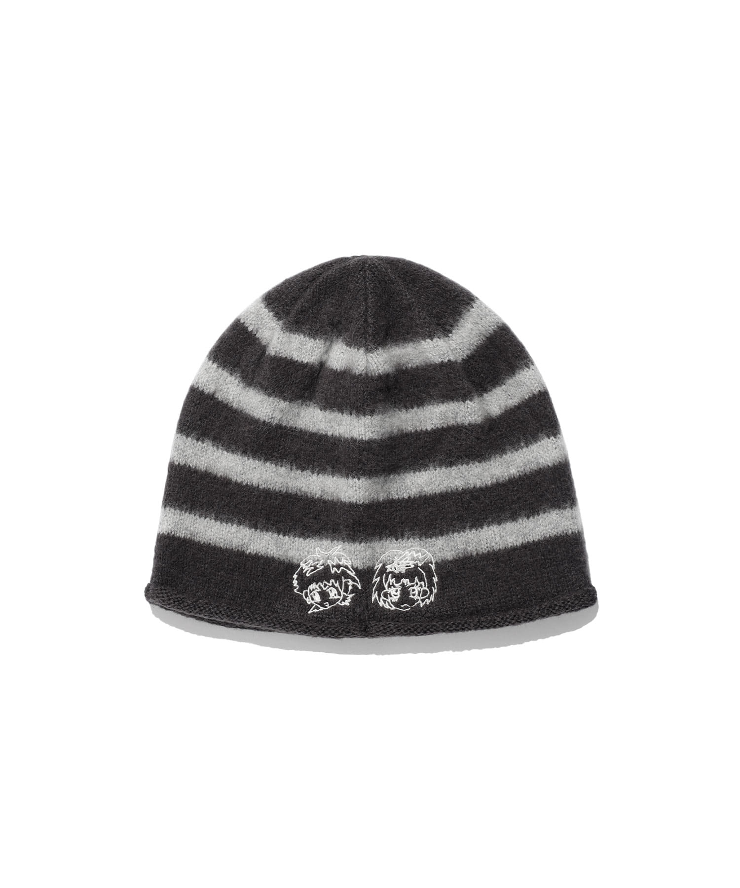 niceghostclub [X SOULPUSSSY CAT]GHOSTSOULGIRL STRIPE BEANIE
[CHARCOAL]