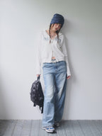 ason SALT ZIP-UP / WHITE