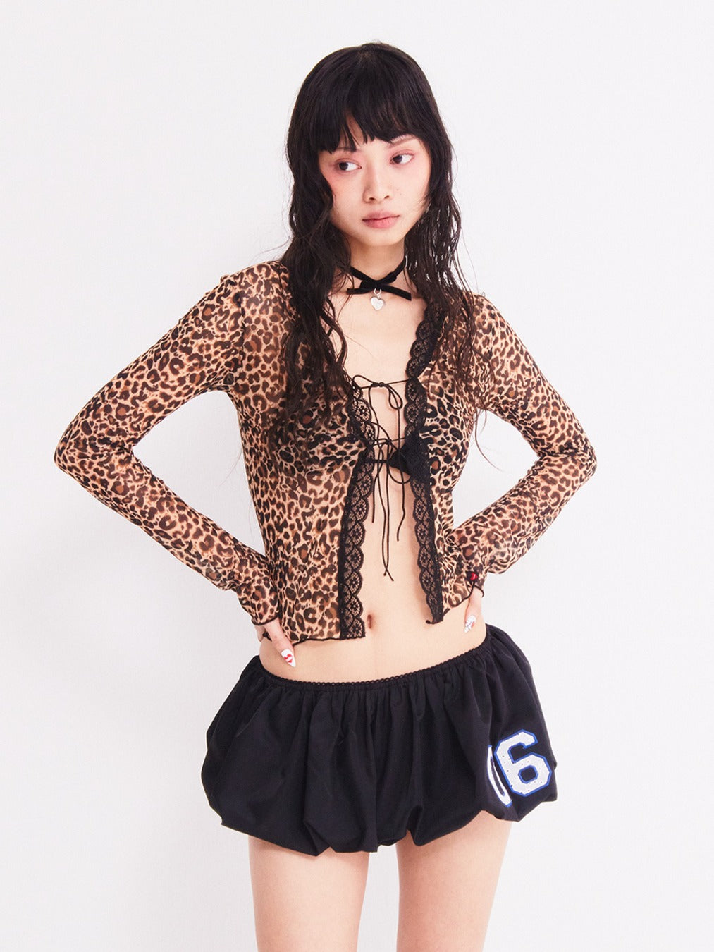 Lovely Balloon Shorts / Black