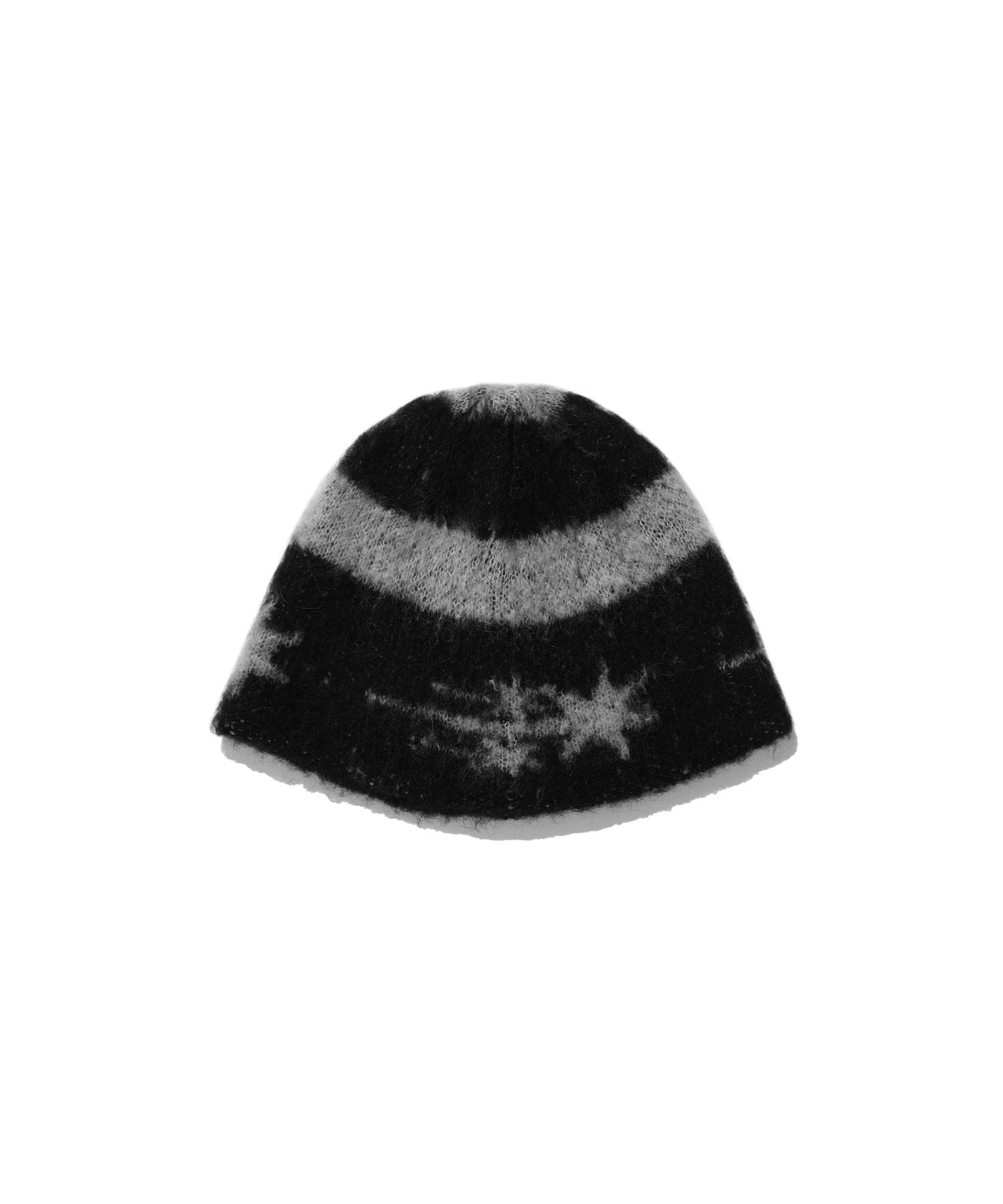 niceghostclub STRIPE 3STAR LOGO MOHAIR BEANIE
[BLACK]