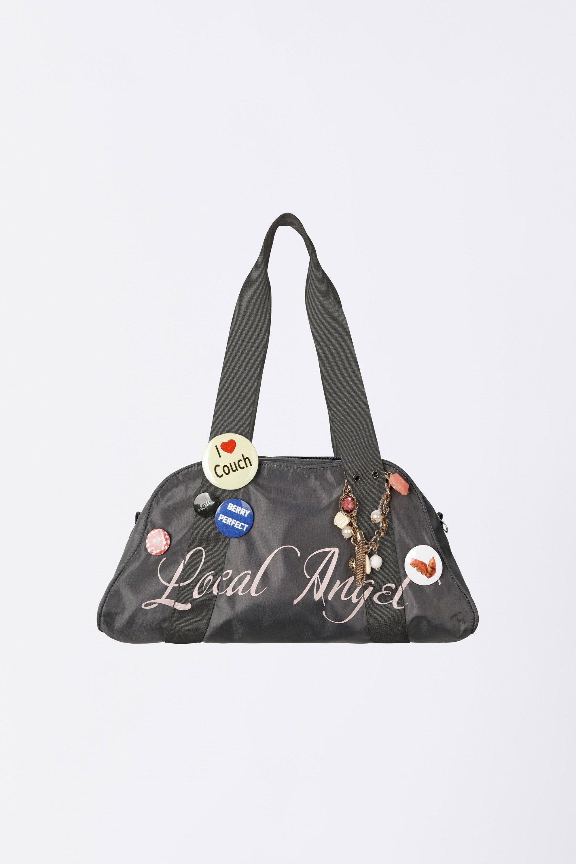 Local Angel Gym Bag Gray