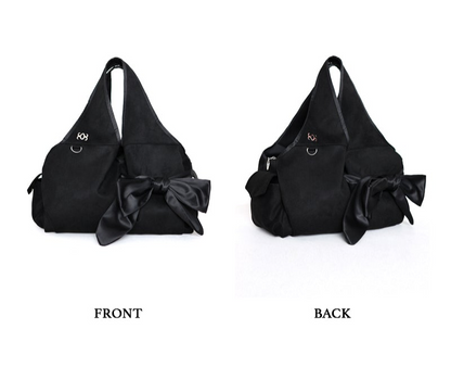 siweol Bow Shoulder Bag - black