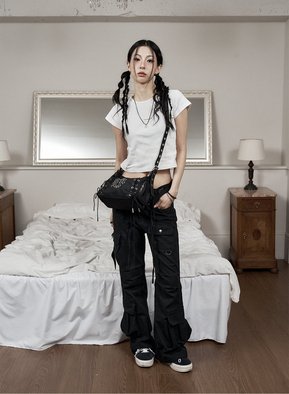 Glow Corset Bag_BLACK