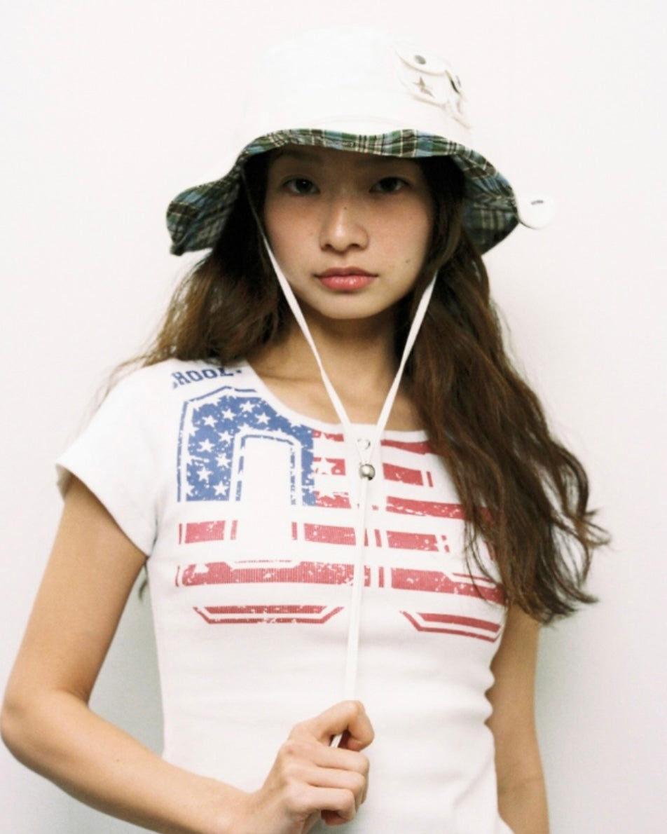 aeae SAFARI BUCKET HAT / IVORY