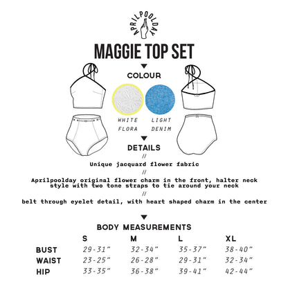 APRILPOOLDAY MAGGIE BRA SET