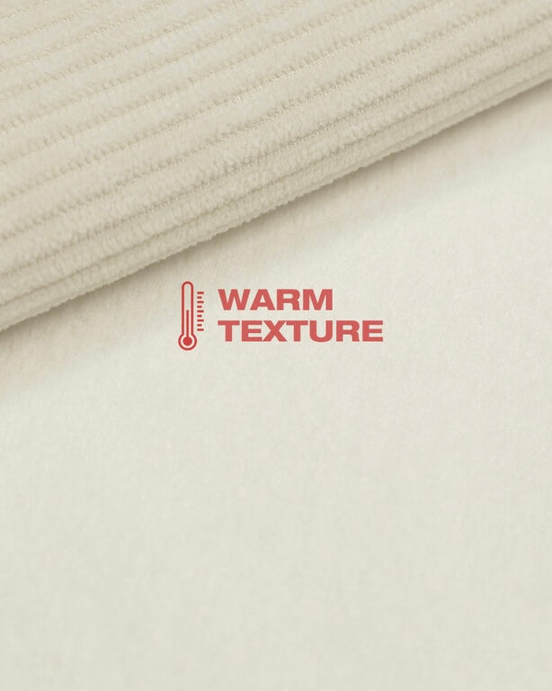 [WARM♨️] 韓國製造 Corduroy Mink Set / Cream