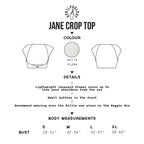 APRILPOOLDAY JANE CROP TOP