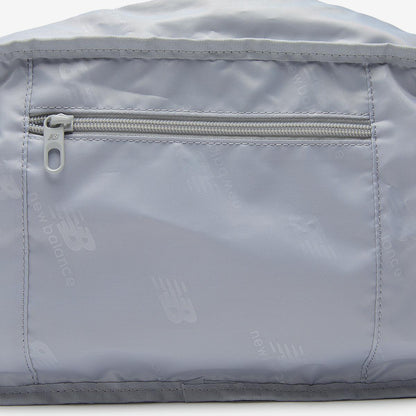 NB New Balance Glossy Ribbon Duffle Bag / Silver