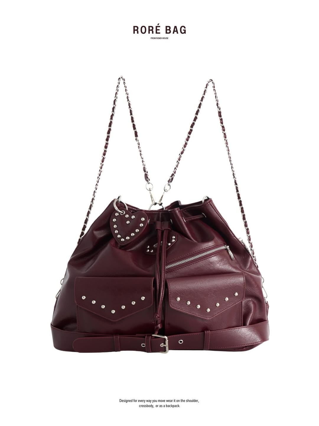 [官方代理] Multi-use Roré 3-way Bag/Backpack (附送2款肩帶✨) - 3colors