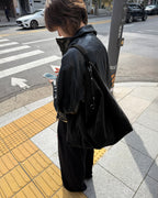 [FINDKAPOOR] RENTA BAG 45 - SUEDE BLACK