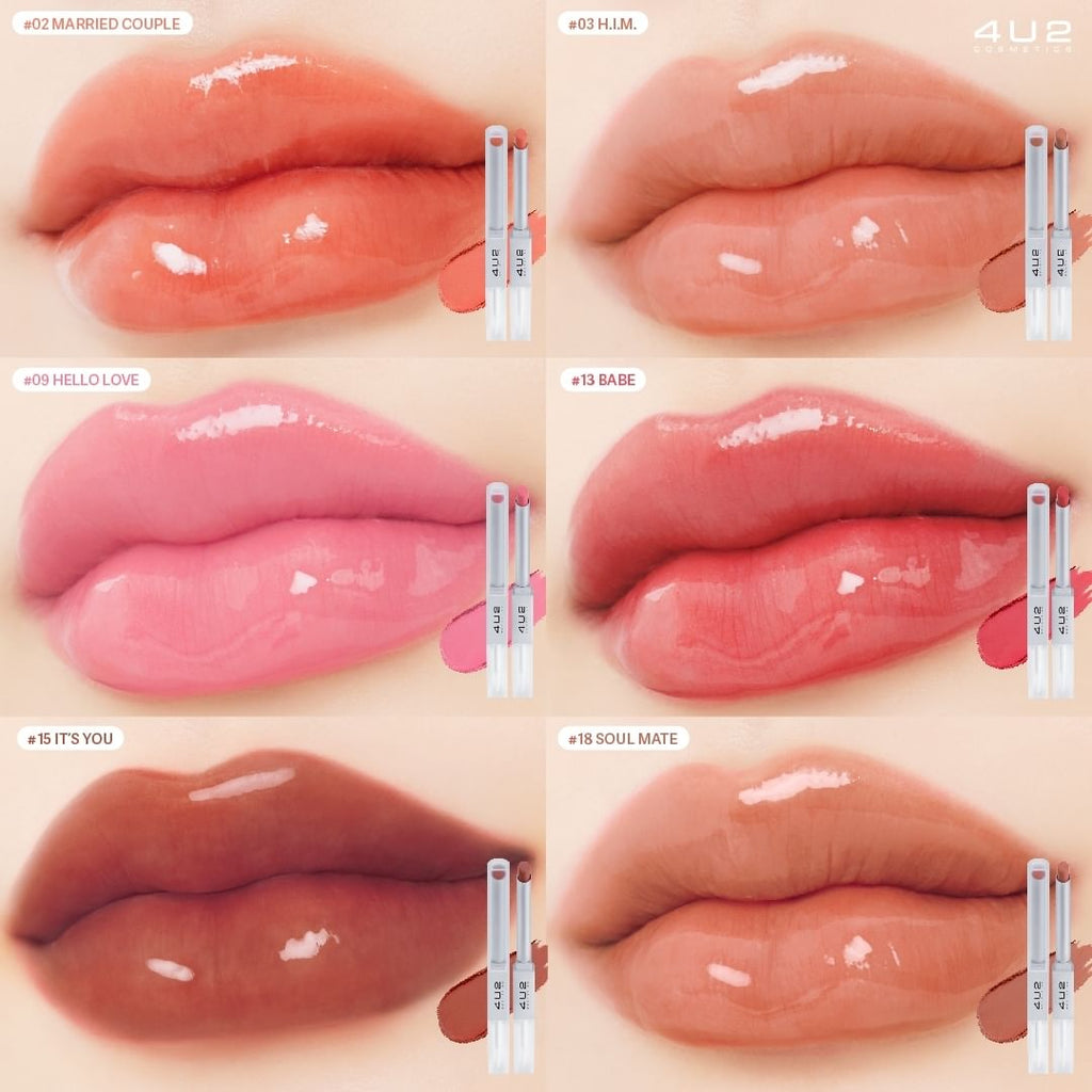 [現貨] 4U2 BETTER HALF DUO LIP