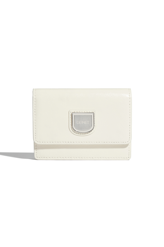 折りたたみ財布 DEINET DEINET SIGNATURE WALLET IN IVORY KDCWC4S5311 Wallet – dttmclub