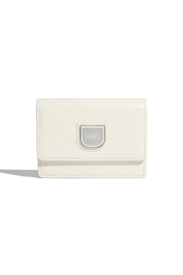 DEINET SIGNATURE WALLET IN IVORY (cowleather!)