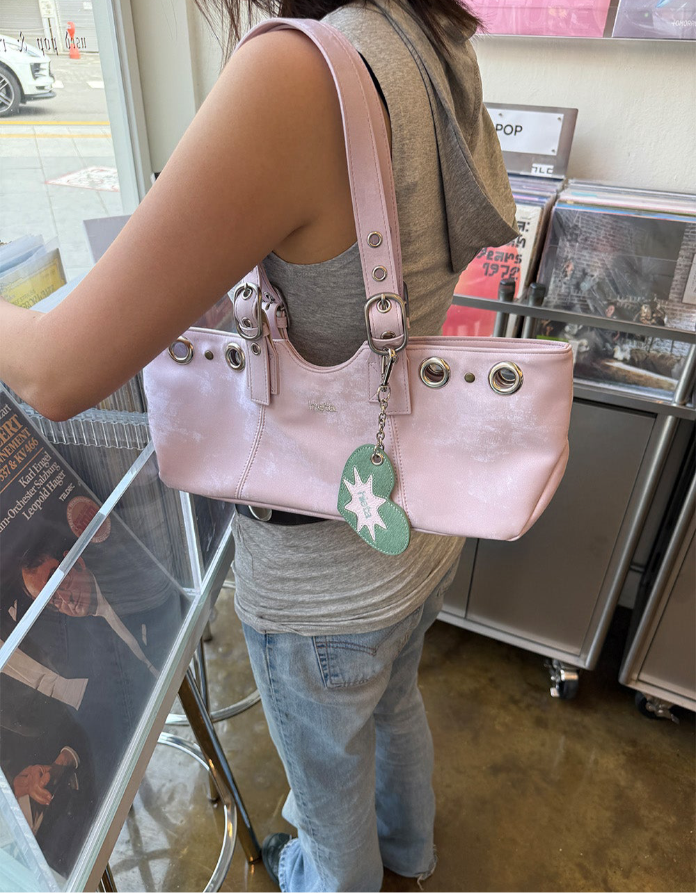 BECKY MINI BAG / POWDER PINK