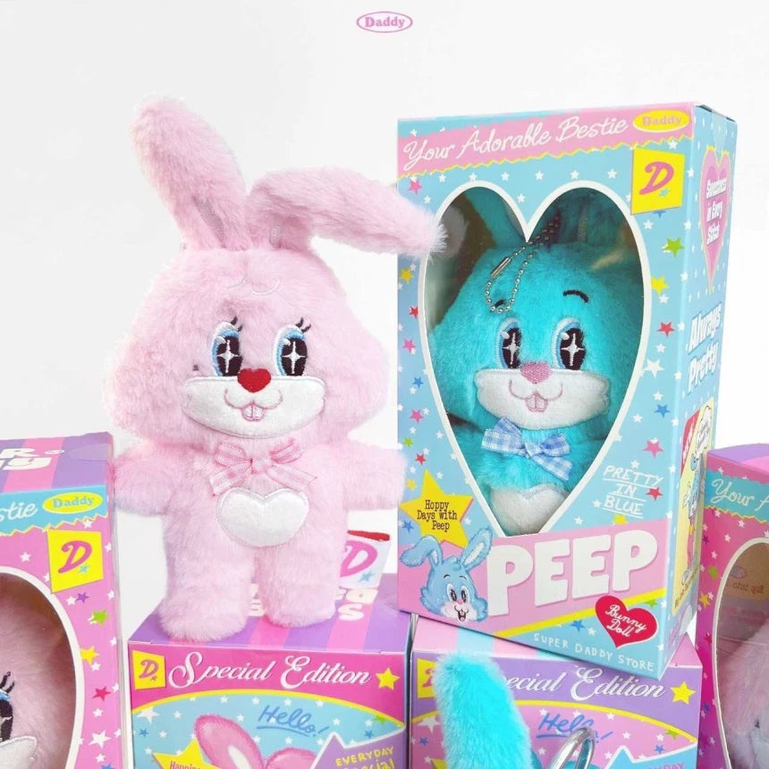 Daddy Little Peep & Fifi Doll Keychain /