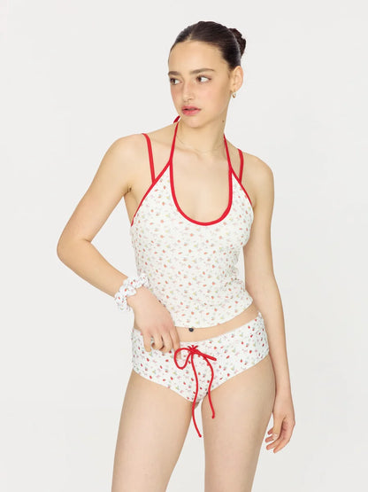 GLOWNY STRING BOOTY SHORTS / 3PATTERNS