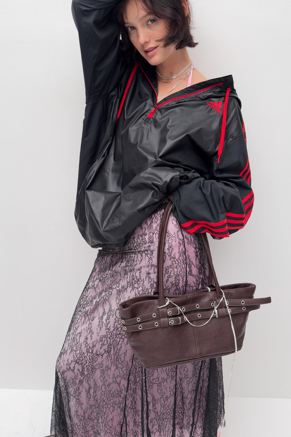 YEOMIM mini belted boat bag (espresso)