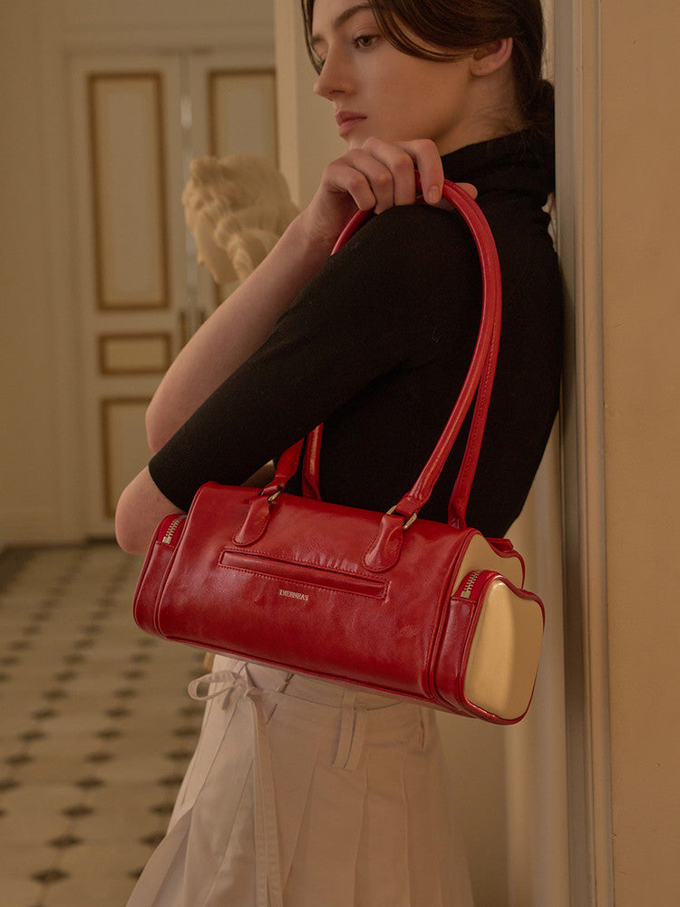 Pinné Shoulder Bag / apple