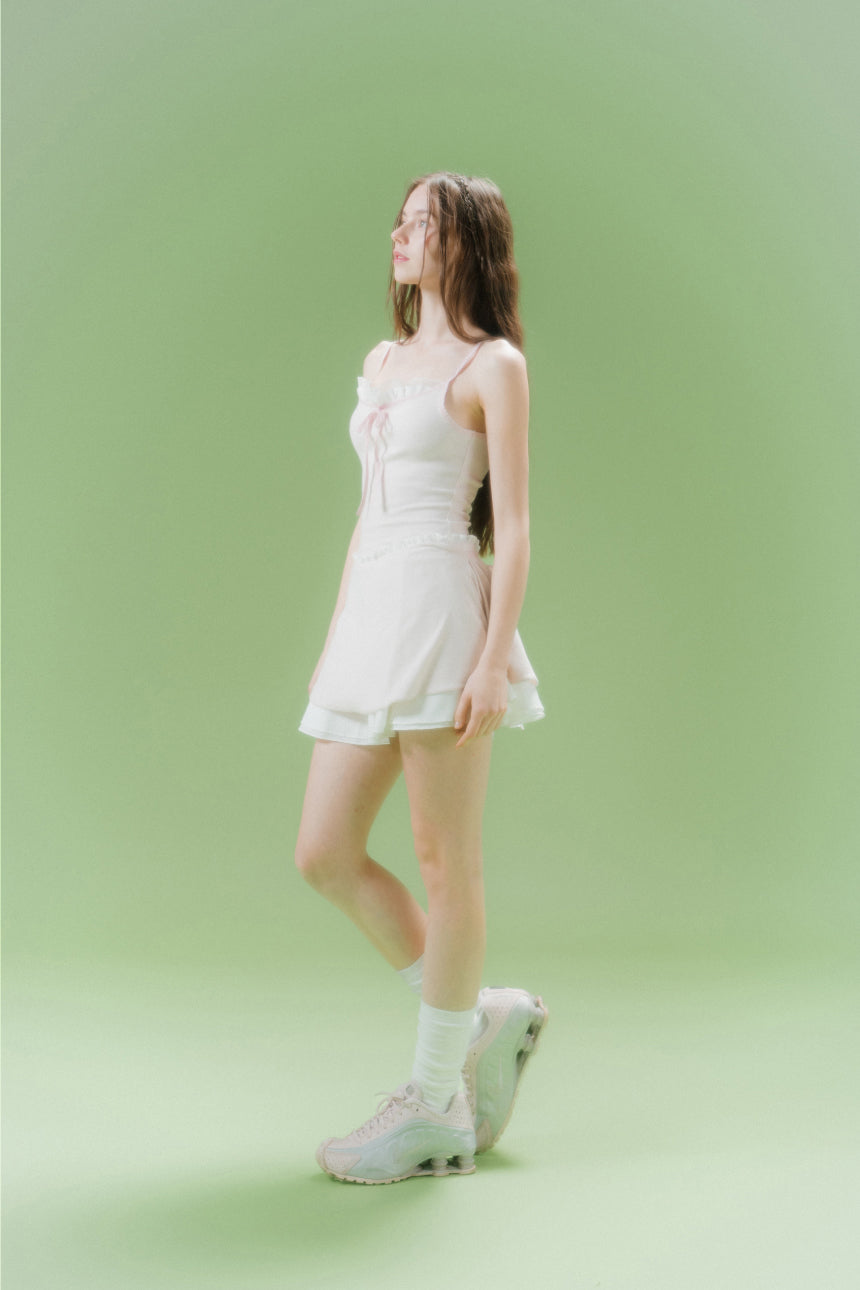 LACE BOUND TOP (PINK)