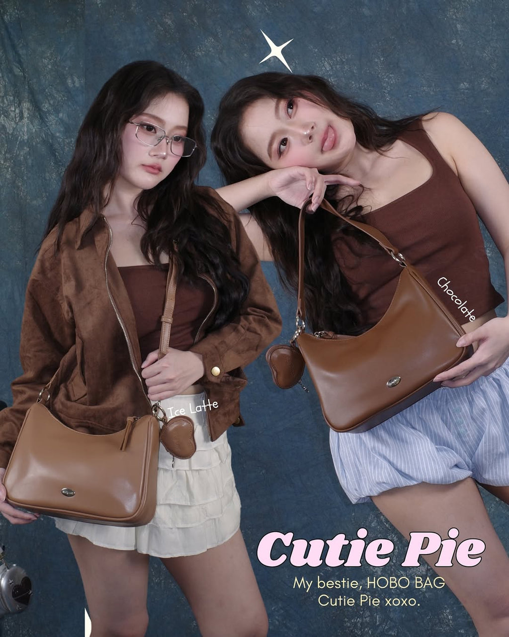Cutie Pie Hobo Bag (crossbody OK!!) - 16colors