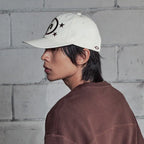 LSC Washed Star Logo Cap Cream