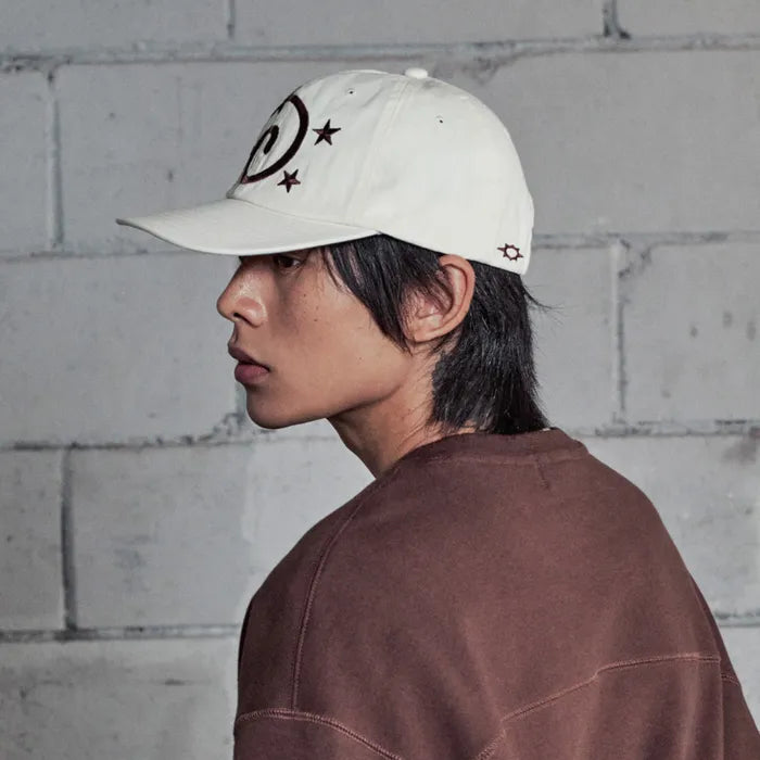 LSC Washed Star Logo Cap Cream