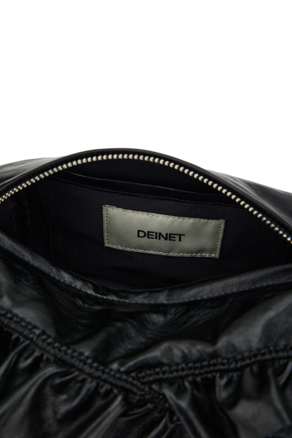 POCKET MINI FRILL BAG / 2COLORS