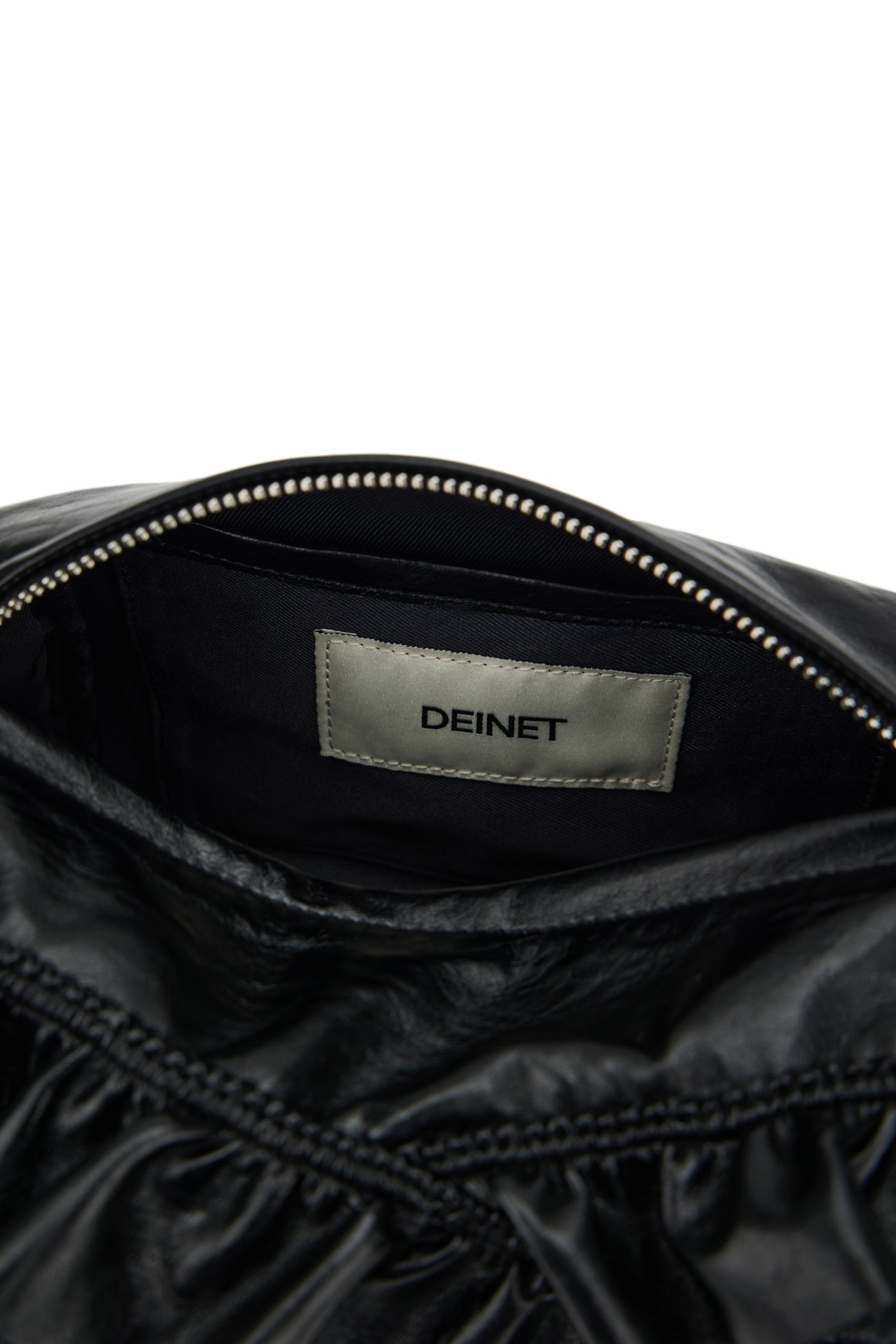 POCKET MINI FRILL BAG / 2COLORS