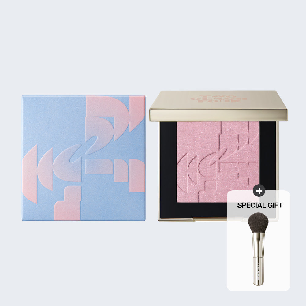 TWO SLASH FOUR All Over Face Blush - 3 PINK COLORS