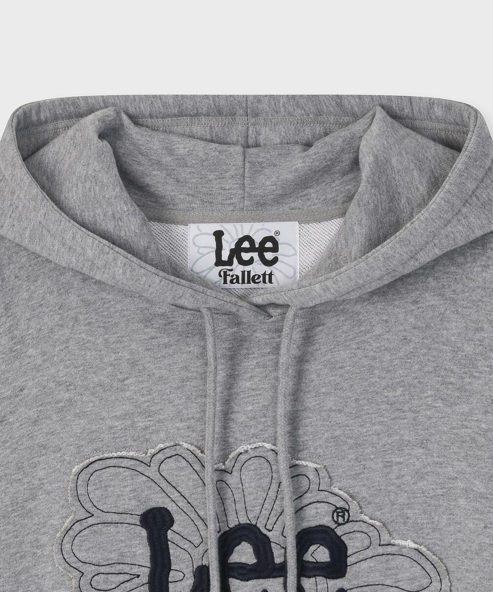 [Fallet x Lee] Sun Flower Hoodie / grey