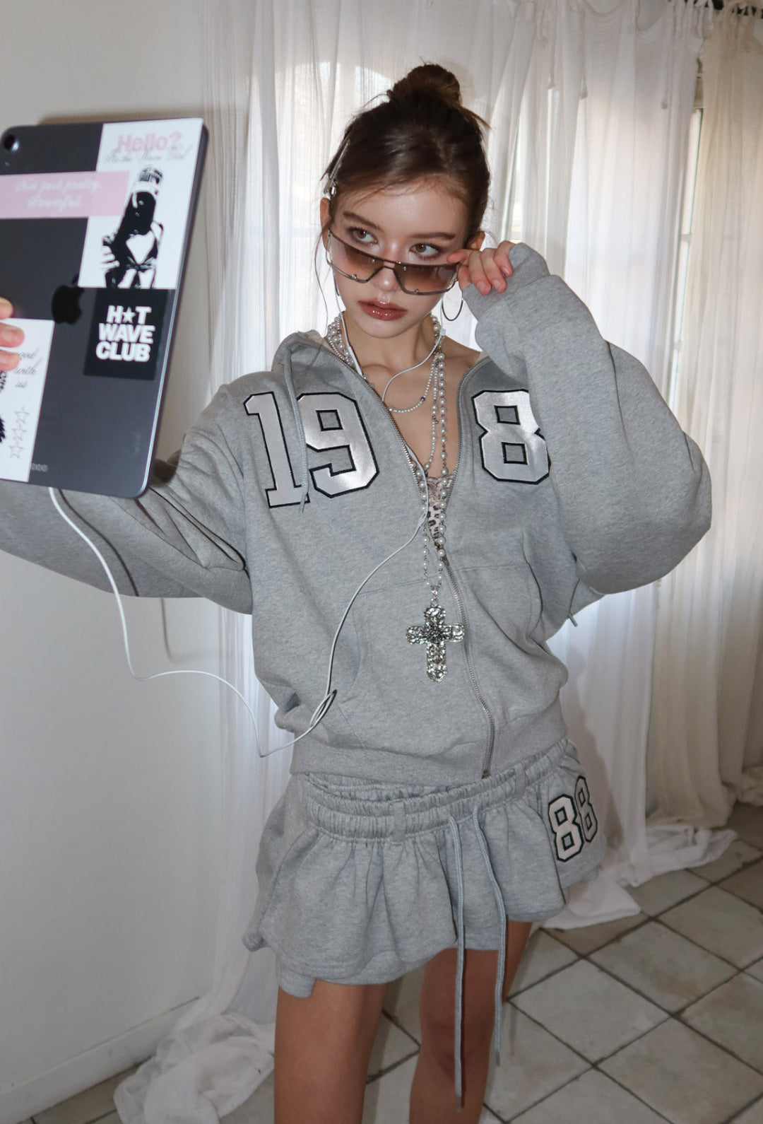 WAVE 1988 Zip-Up Hoodie - 2colors