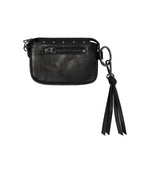 FANCY CLUB VEIL BAG & WALLET (BLACK)