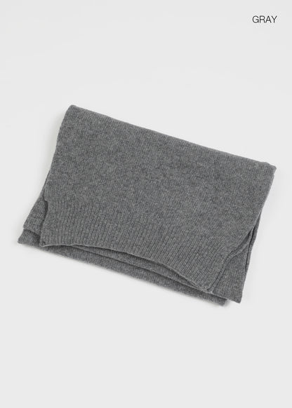 韓國製造 Mengster Knit Long Muffler (80% lambswool) / 4colors