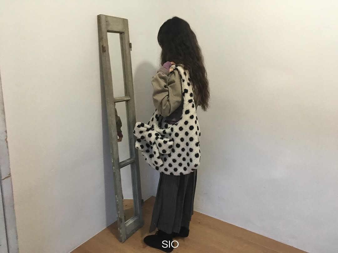 [Asa同款🎀] SIO SEOUL FLUFFY SHOULDER BAG / 5colors