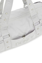 DEINET LOGO DUFFLE MINI BAG IN GREY