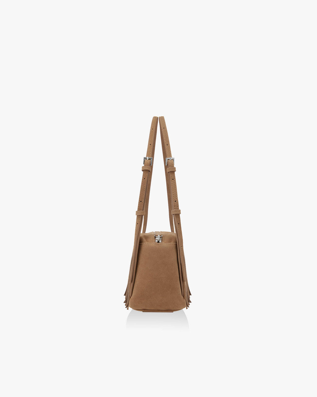 FINDKAPOOR MONO FRINGE BAG 24 - CAMEL