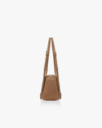 FINDKAPOOR MONO FRINGE BAG 24 - CAMEL