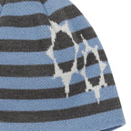 LSC Symbol Logo Stripe Beanie SkyBlue