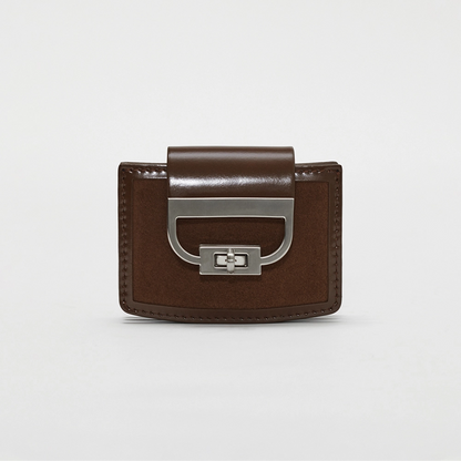 eklar Arco wallet / suede brown