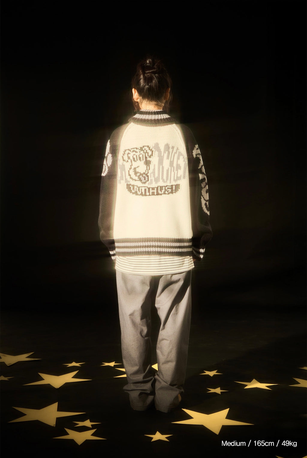 BOWWOW COWICHAN CARDIGAN [IVORY]