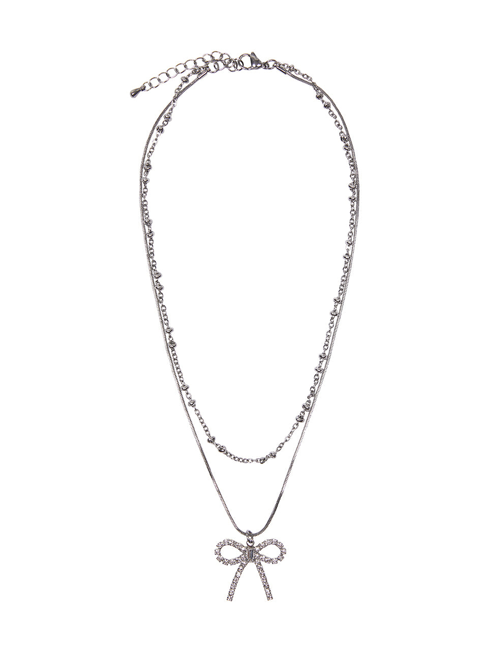 [rei同款🎀] LUVISTRUE CH RIBBON NECKLACE