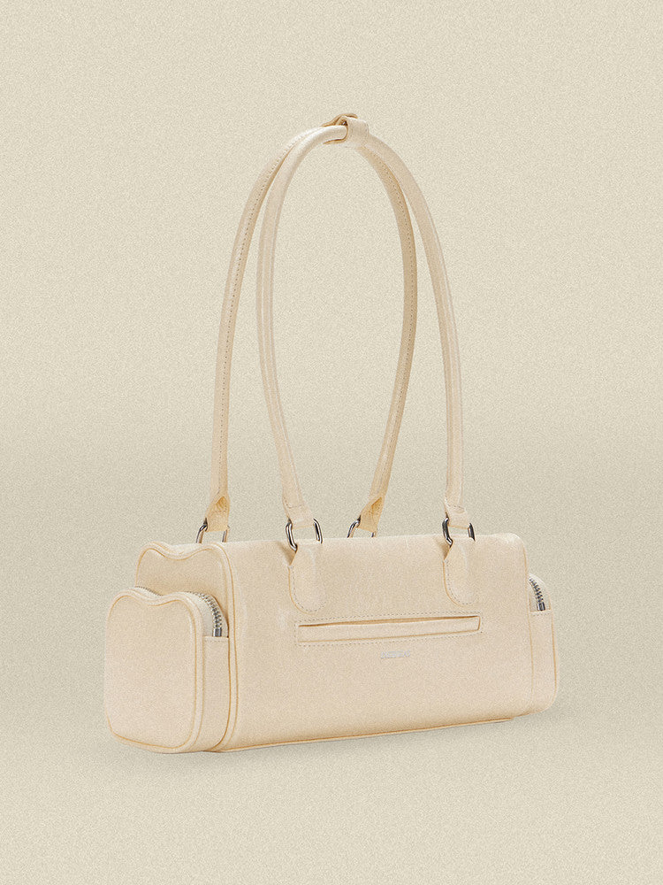 Pinné Shoulder Bag / cream butter
