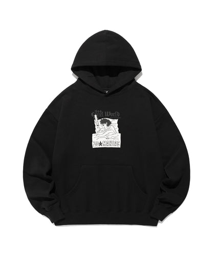 niceghostclub RESTLESS SLEEP HOODIE [BLACK]