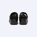 OTZ ROMARY TWO STRAP FLAT SNEAKERS / BLACK
