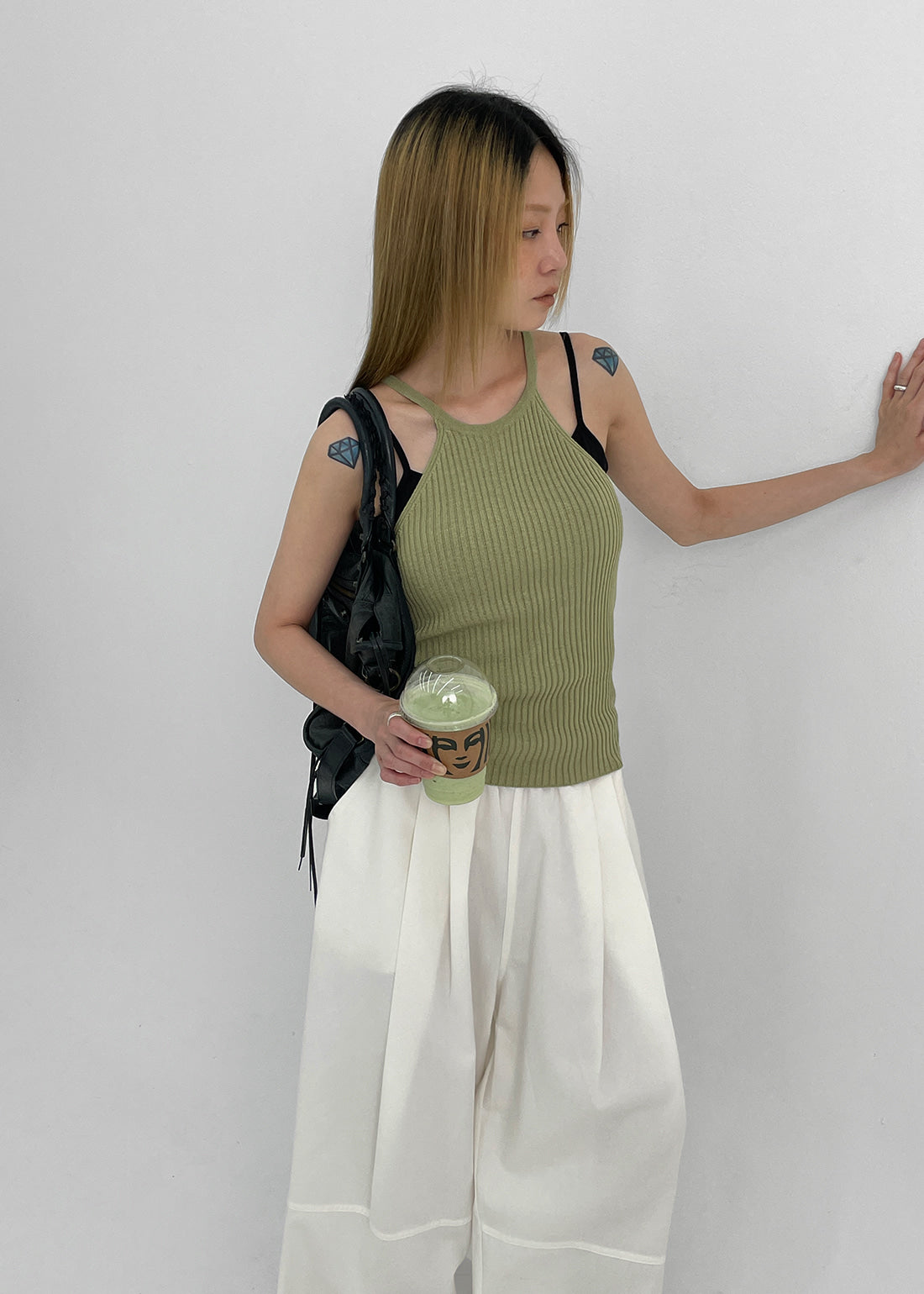 [韓國製造🇰🇷] Morina Linen Summer Halter Neck Knit / 3colors